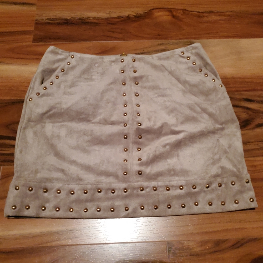 Gianni Bini suede skirt